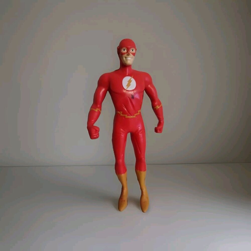 DC COMICS FLASH 5” ACTION FIGURE RUBBER TOY - Bendable